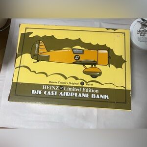 Heinz Die-Cast Airplane Bank